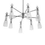 8268/8 NEOCLASSI LN26 160 хром/белый/прозрачный, металл/керамика/стекло Люстра Е14 8*40W 220V EMILY