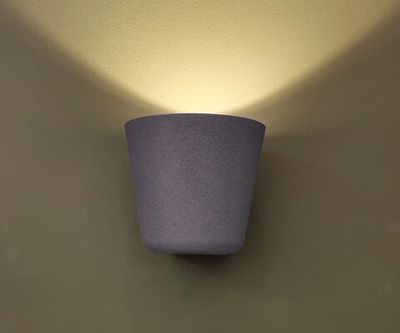 Настенный светильник уличный Векта серый w10*13 h9 Led 12w (3000K)