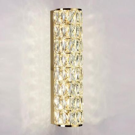 4926/8WL L-VISION ODL24 601 золото/металл/хрусталь Настенный светильник LED 8W 4000K 463Лм PANTA