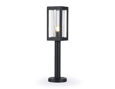 Светильник уличный ландшафтный ST2417 BK/CL черный/прозрачный IP54 E27 max 40W 110*110*500