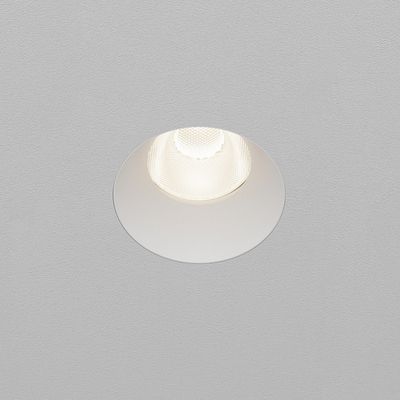 Встраиваемый светильник Dip 4000K 15Вт 50° 2,5 см, DL121-15W-4K-TRS-W. TM Maytoni