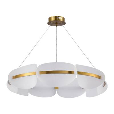 SL1304.203.56 Люстра подвесная ST-Luce Золотистый/Белый LED 1*56W 3000K