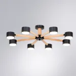Потолочная люстра Arte Lamp TENDA A1624PL-8BK, 8хGX53