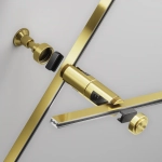Крепление настенное Wall двойное Flarity латунь, TRA155CW-D1-BS. TM Maytoni