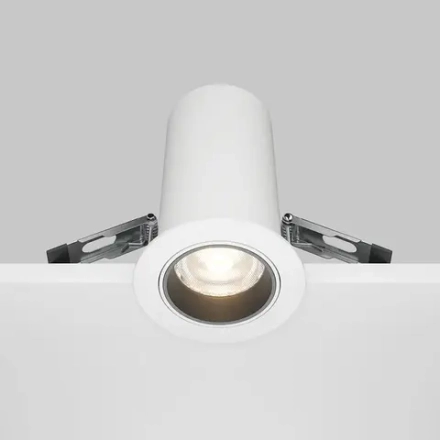 Встраиваемый светильник Фокус / FOCUS LED 12 Вт 3000 К 50°, DL125-L12-3K-W. TM Maytoni