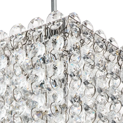 795414 Подвес CRISTALLO 1х40W G9 ХРОМ
