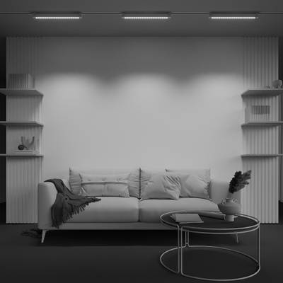 Трековый светильник Points Unity 3000K 20Вт 36°, TR010-1-20W3K-M-W. TM Maytoni