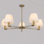 IL0501-5P-79 BRASS светильник потолочный ILLUMICO, E14х5
