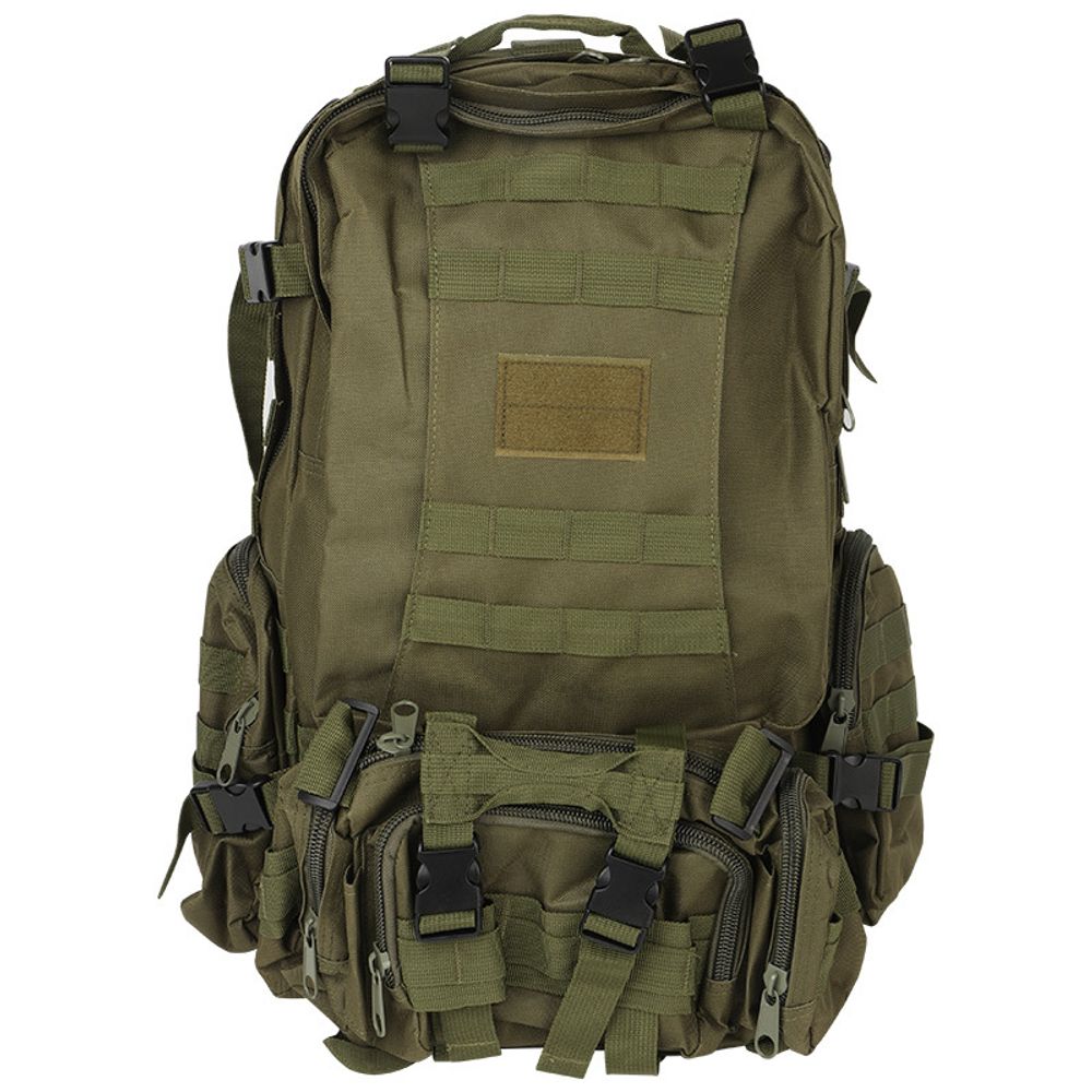 Рюкзак BL002, цвет: тёмно-зелёный, объём: 55л
