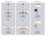 Светильник подвесной LH72451/3 BK/WH черный/белый Е14/3 max 40W D800*290-1080