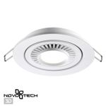 358815 SPOT NT21 278 белый Светильник встраиваемый светодиодный IP20 LED 9W 770Лм 4000K 220V GESSO