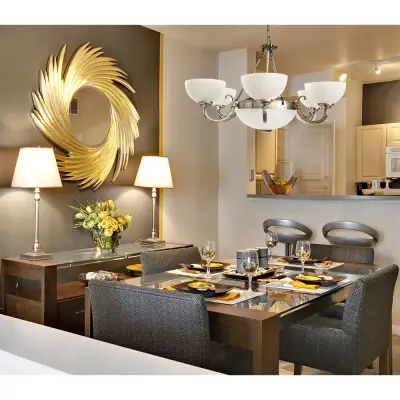 Подвесная люстра Arte Lamp WINDSOR A3777LM-6-2AB, 6хE14