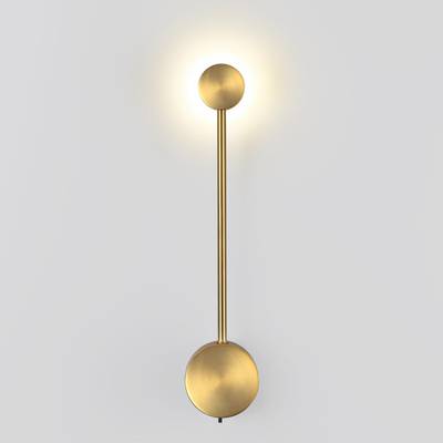 7009/5WL HIGHTECH ODL25 319 античная бронза/металл/акрил Настенный светильник LED 3000/4000K тумблер на корп. 5W 220V CRI &gt; 90 SATELLITE