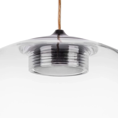 801010 Люстра SFERETTA LED 1х3W 145LM КОФЕЙНЫЙ/ПРОЗРАЧНЫЙ 3000K