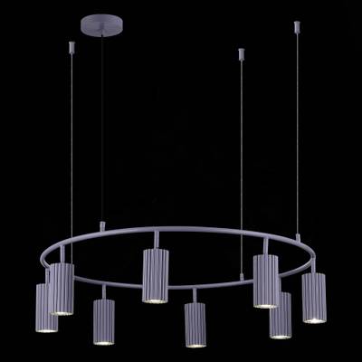 SL1213.703.08 Светильник подвесной ST-Luce Серый/Серый GU10 8*5W 4000K