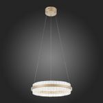 SL383.203.01 Светильник подвесной ST-Luce Золотистый/Золотистый, Прозрачный LED 1*34W 3000K