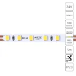 Светодиодная лента 24V 9,6W/m 4000К 5м Arte Lamp TAPE A2412005-02-4K, LED