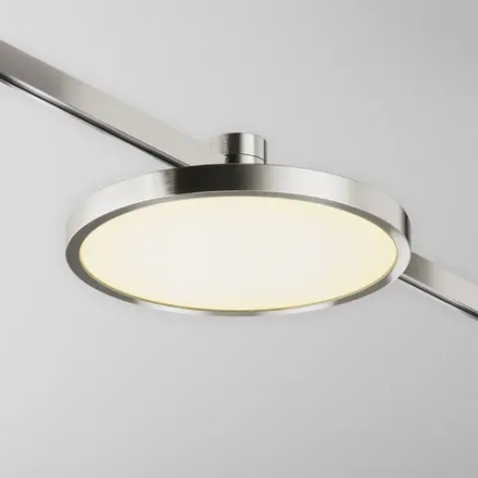 Трековый светильник Плато / Plato Flarity 3000K 10Вт 120°, TR153-1-10W3K-PT. TM Maytoni