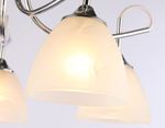 Потолочная люстра TR3042/5 CH/FR хром/белый матовый E27/5 max 40W D580*275