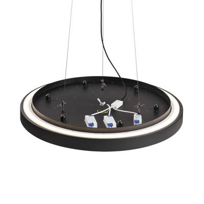 7756 (7758)/L SN 097 Подвесное крепление для светильника QUASAR LED металл/черный 1,5м QUASAR