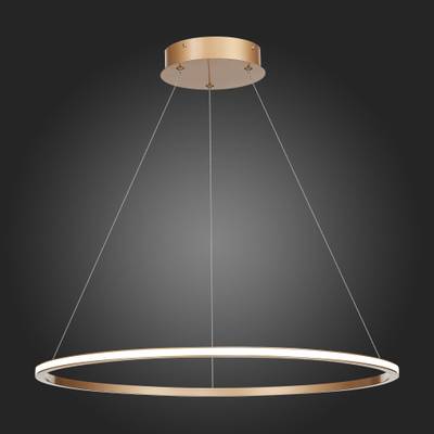 ST604.243.34 Светильник подвесной ST-Luce Золотистый/Белый LED 1*34W 4000K