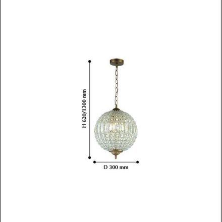 Подвесная люстра Orientalium 2296-3P. ТМ Favourite