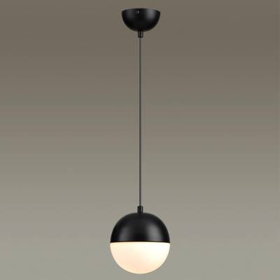 4958/1 PENDANT ODL22 471 черный/металл/белый/стекло Подвес E27 1*40W PINGA