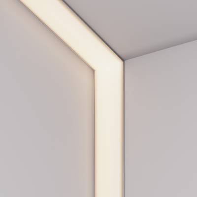 Профиль FANTOM-W20-H10-EDGE-2000 ANOD (Arlight, Алюминий)