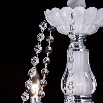 Citilux Финка CL353161 Люстра стеклянная подвесная Белая