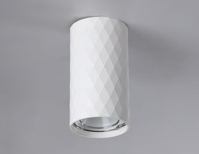 Светильник накладной TN213182 WH белый GU10 max 12W D55*100