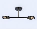 Подвесной светильник со сменной лампой TR8225/2 BK/SB черный/бронза E27/2 max 40W 510*165*190