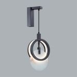 5422/17WL HIGHTECH ODL_EX25 105 черный/металл/алебастр Настенный светильник LED 17W 3000K 986Лм MERCURY