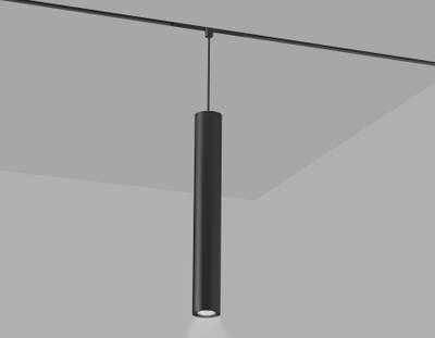 Светильник трековый светодиодный Magnetic standard 48V 20mm GL4525 BK черный IP20 12W 3CCT 3000-6000K SMART 24° D40*300