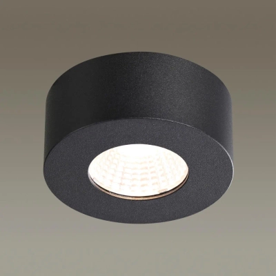 4283/7CL HIGHTECH ODL22 401 черный/металл Потолочный светильник IP20 LED 7W 771Лм 3000K BENE