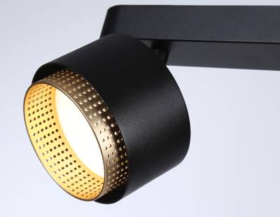 Светильник накладной TN71288/2 BK/GD черный/золото GX53/2 max 12W 270*95*137