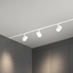 Basic System Трековый светильник 10W 4200K Cors белый/серебро 85513/01
