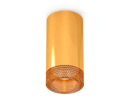 Комплект накладного светильника XS6327010 PYG/CF золото желтое полированное/кофе MR16 GU5.3 (C6327, N6154)