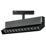 259047 Светильник 48V поворотный д/трека UNO LED 12W 800LM 24G ЧЕРНЫЙ МАТОВЫЙ 4000K Lightstar