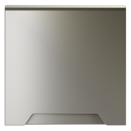 VLS000804 Накладка для розетки с заземлением, защитными шторками и крышкой, S70 (шелк). (ТМ Maytoni)