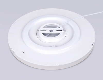 Потолочный светодиодный светильник FZ3005 WH белый IP44 33W+10W 6400+6400К D375*40 (Без ПДУ)