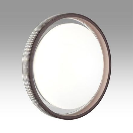 7698/DL MARON SN 94 Светильник пластик/кофе/прозрачный LED 48Вт 3000-6000K D475 IP43 пульт ДУ MEDEN