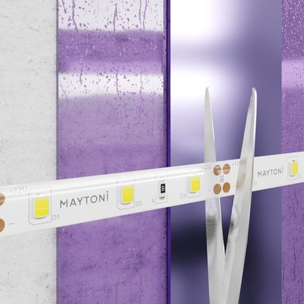 Светодиодная лента 12В 2835 7,2Вт/м 6000K 5м IP65, 20006. TM Maytoni