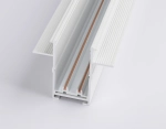 Шинопровод встраиваемый под ГКЛ 12,6мм Magnetic 220V GL1009 WH белый IP20 2000*62.5*56 (заглушки в комплекте)