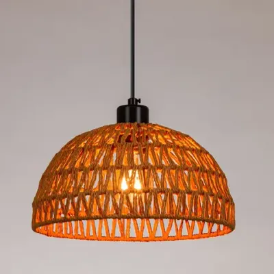 Подвесной светильник Arte Lamp BRUSHWOOD A7086SP-1BK, 1хE27