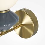 Настенный светильник (бра) Brosche 3000K 5Вт, MOD362WL-L5GR3K. TM Maytoni