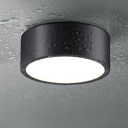 358904 SPOT NT22 337 черный Встраиваемый влагозащищенный светильник IP54 LED 4000K 10W 220V MAY