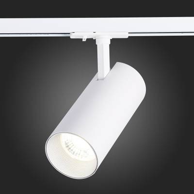 ST350.536.30.36 Св-к трек. Мат. белый LED 1*30W 3000K 2 700Lm Ra≥90 36° IP20 L177xW77xH204 100-240V
