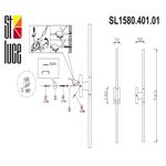 SL1580.401.01 Светильник настенный ST-Luce Черный/Белый LED 1*12W 3200K