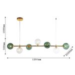 Подвесная люстра Infilato 4035-7P, 7*G9LED*5W. ТМ F-Promo