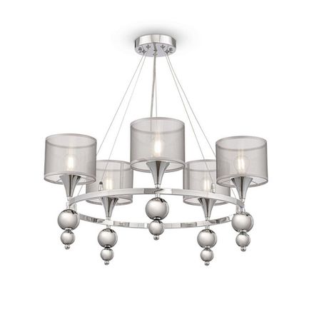 Люстра Lauren FR5093PL-05CH, E14х5. TM Maytoni